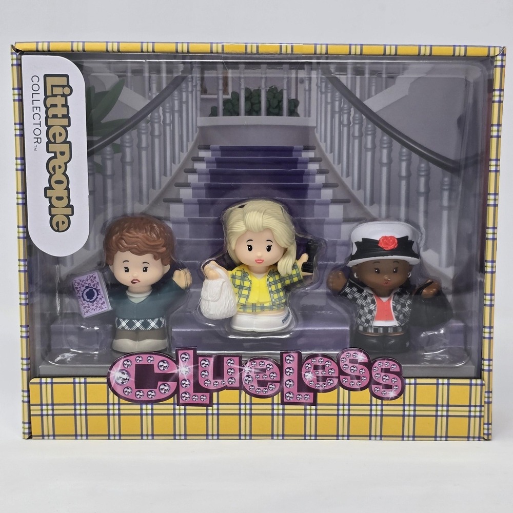 Little People Collector Clueless Cher Dionne Tai 3 Figure Gift Set New In Box